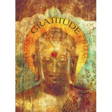 TREE FREE GREETING CARD GRATITUDE BUDDHA